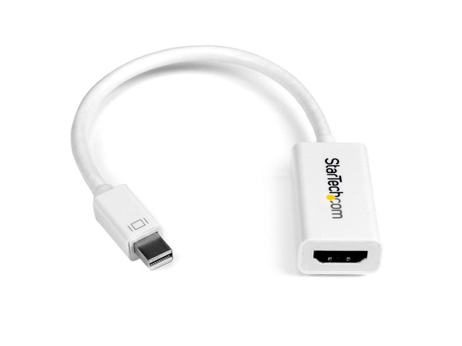Cable Adaptador de Vídeo STARTECH MDP2HD4KSW 0.15m Mini DisplayPort HDMI