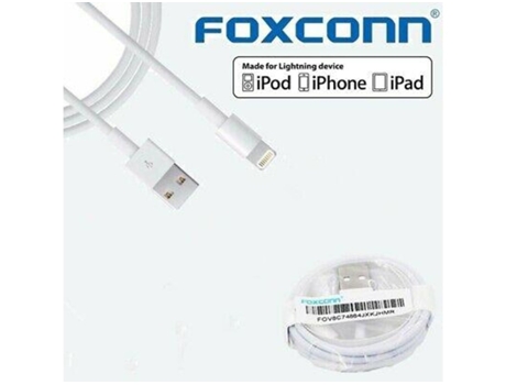 Cable De 100 Cm Para Iluminación Iphone 8 Certificado Foxconn Mfi