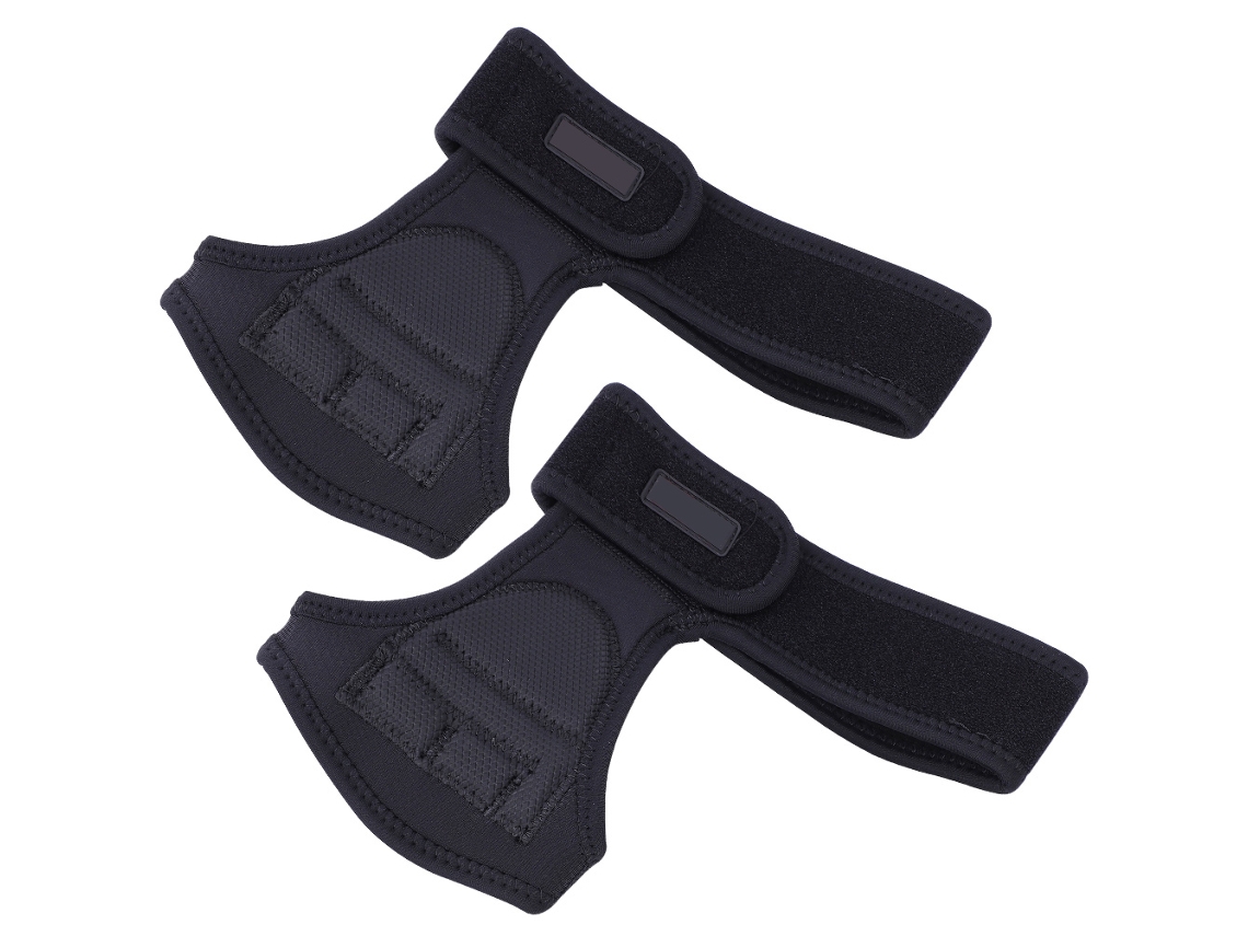 Paquete de 2 guantes deportivos para gimnasio, guantes de levantamiento con puños ajustables para entrenamiento y fitness Eioororriy
