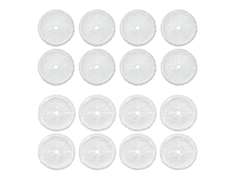 16 piezas de piezas de aspiradora, paño de limpieza, almohadillas de fregona para Robot aspirador Bissell 3115