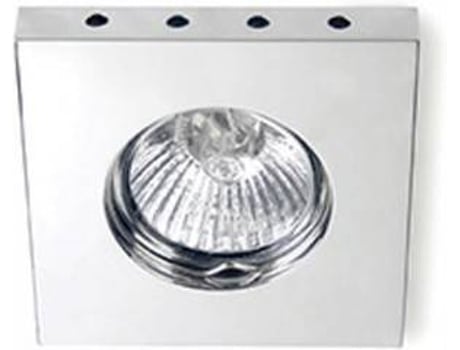 Lámpara de Techo Empotrado CRISTALRECORD Horus 00-840-21-100 (Plateado - GU10 - 0.5 W - Aluminio)