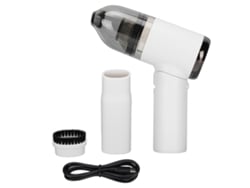 Aspirador De Pó Portátil Para Carro De Alta Potência 70w 5000pa Mini Sem Fio Branco