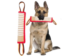 Juguete De Adiestramiento Para Perros, Resistente, Ideal Para Cachorros Que Juegan A Tirar De La Cuerda Y Alivia El Dolor De La Dentición. Henten Home Rojo (2 Unidades)