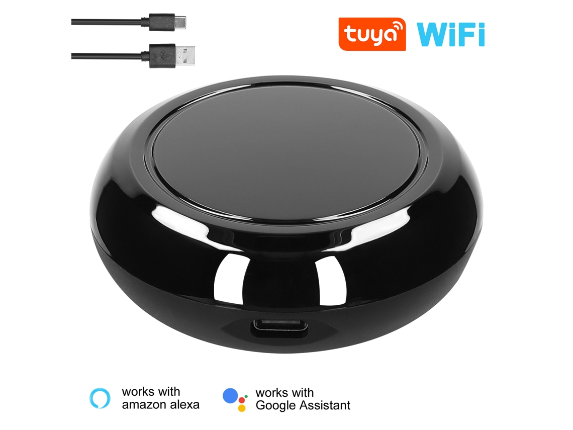 Mando A Distancia Universal Por Infrarrojos Tuya Wifi Con Control Por Voz Alexa Y Programación Personalizada.