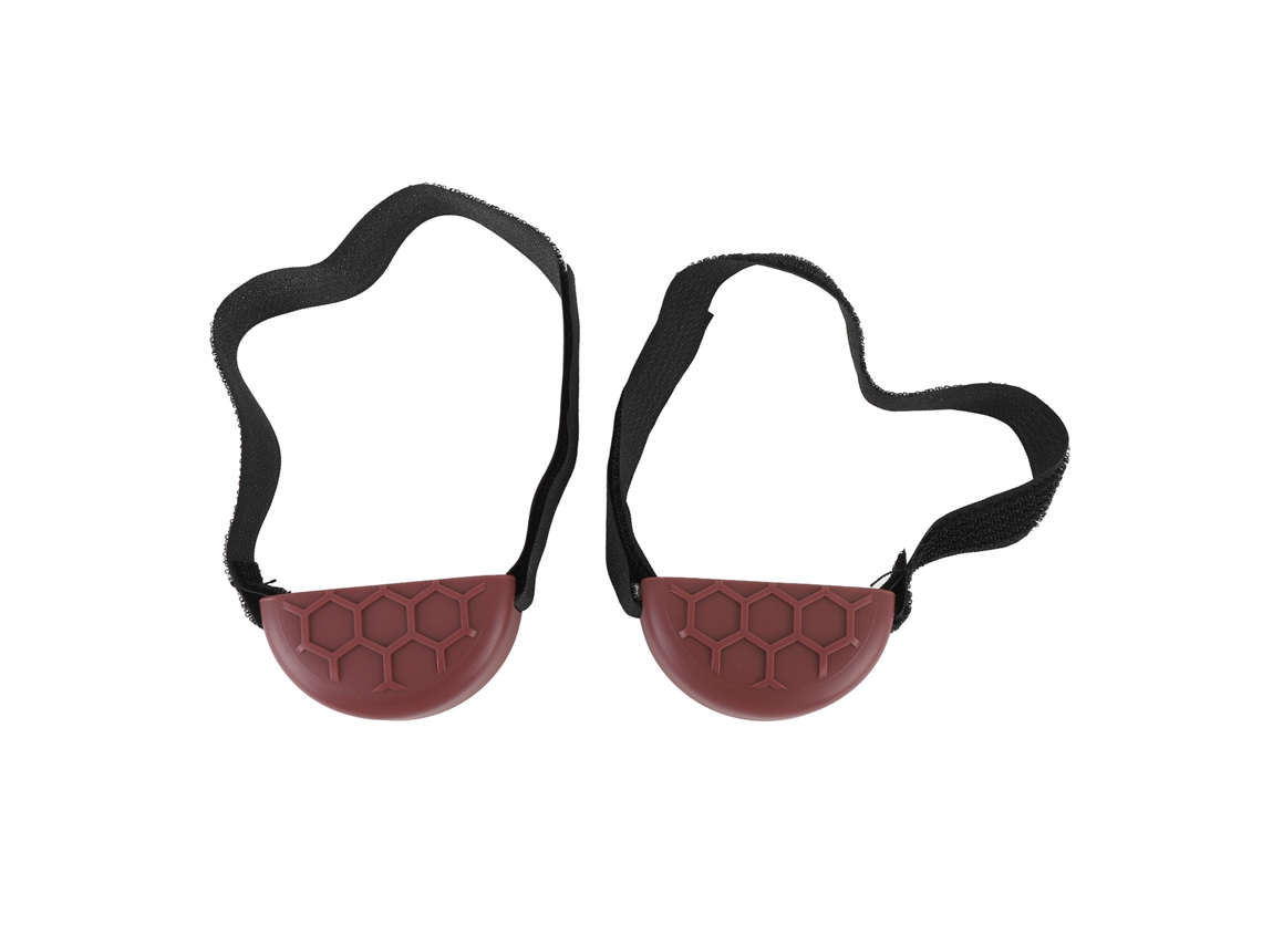 2 Piezas Protector De Punta De Zapatos Para Niños Resistente Al Desgaste Antideslizante Para Zapatos Deportivos Café