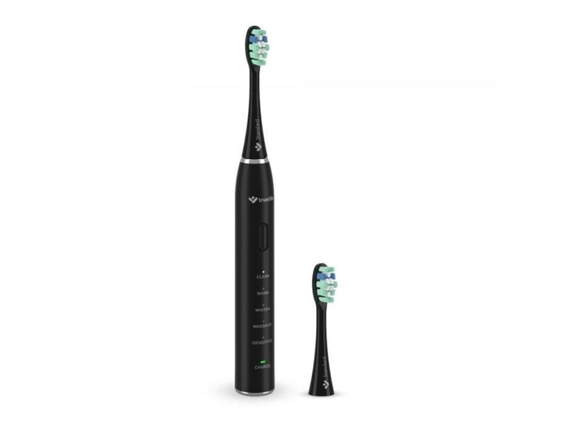 Truelife Sonicbrush Clean30 Cepillo De Dientes Oscilante Negro Para Adulto Tlatmc30nnnba
