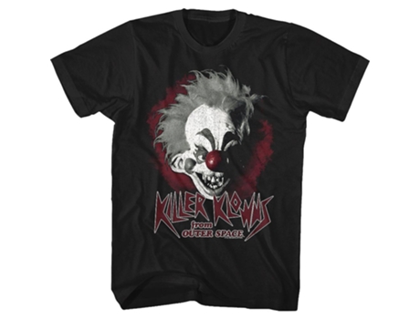 Camiseta ROCKINSTONE Magori Killer Klowns angustiada do espaço sideral (S)