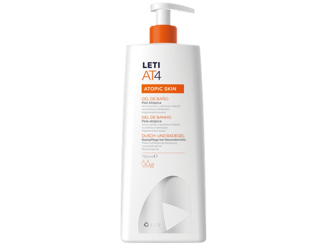 Gel de ducha At4 500 ml Leti