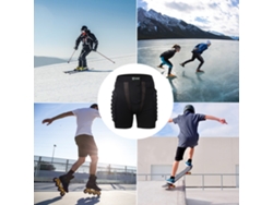 2026-pantalones Cortos Protector De Cadera Con Relleno Para Snowboard, Patinaje, Esquí Y Montar