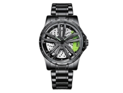 Reloj de motocicleta giratorio con rueda hueca 3D Binbond D001 Hengrongshen