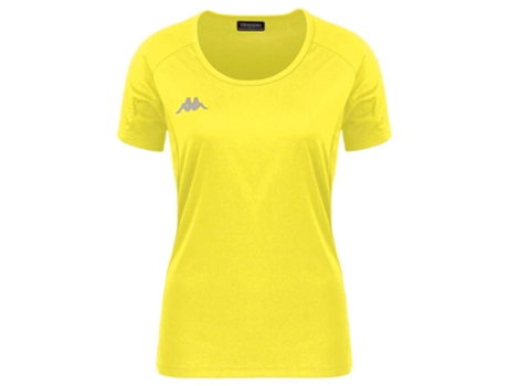 Camiseta de Hombre para Running KAPPA Fania Amarillo (10 años)