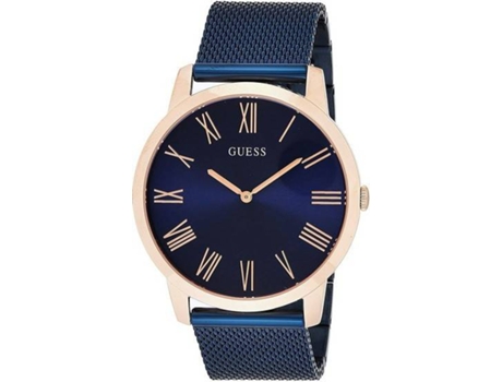 Reloj GUESS W1263G4 Hombre (Acero - Azul)