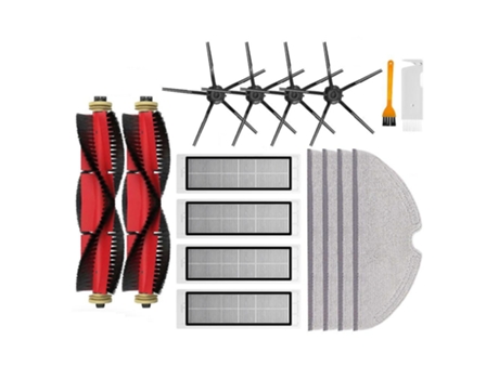 Para xiaomi roborock s5 s5 max s6 maxv escova lateral principal hepa filter mop