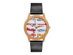 Reloj Quartz De Negocios Zhoulianfa Con Correa De Silicona Para Dama T193-f Negro