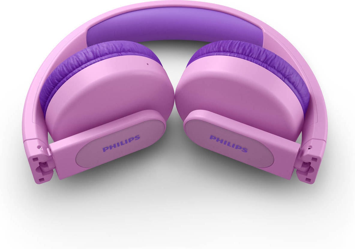 Auriculares Bluetooth PHILIPS Tak4206 (Over Ear - Micrófono - Rosa)