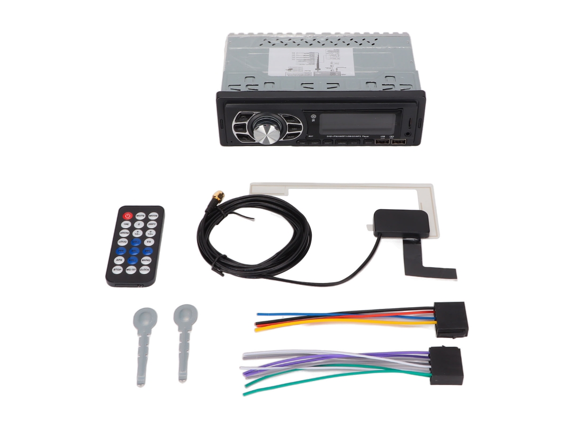 Reproductor Dab+ De Coche Reproductor Mp3 De Coche Llamadas Manos Libres Bluetooth