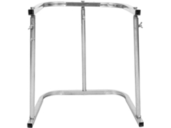 Soporte Plegable Y Portátil Para Cubos De Basura De Exterior Con Estructura Resistente A La Intemperie.