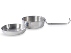 Plato para Camping TATONKA Scout Set (Acero inoxidable - 17,3 x 6 cm)