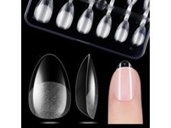 552 puntas de uñas de gel, forma de almendra, pregrabadas para extensiones NEVEANCE