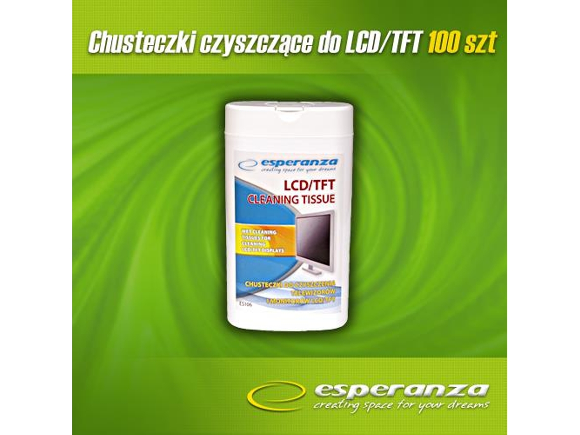 Toallitas De Limpieza Esperanza Es106 Para Pantallas Lcd/tft