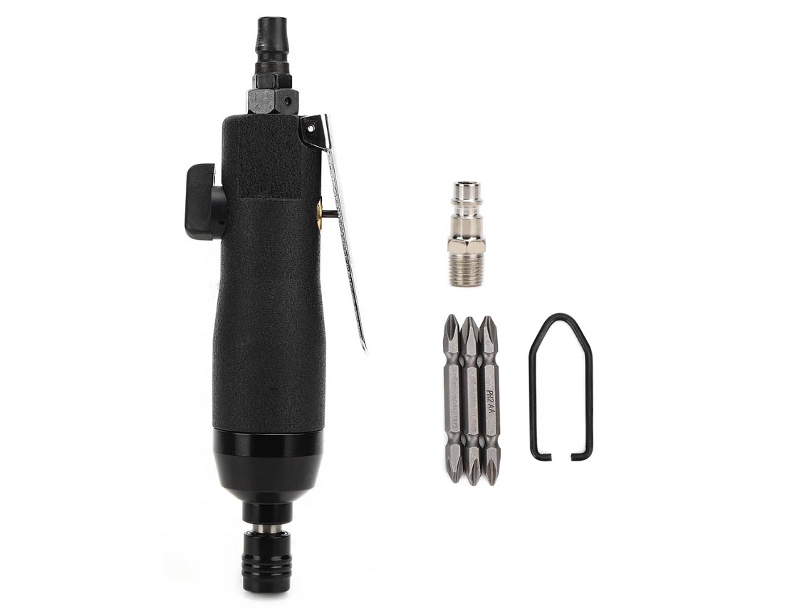 Destornillador Neumático 5h Yc-3015, Herramienta Industrial Con 3 Puntas Para Reparaciones Y Decoración.