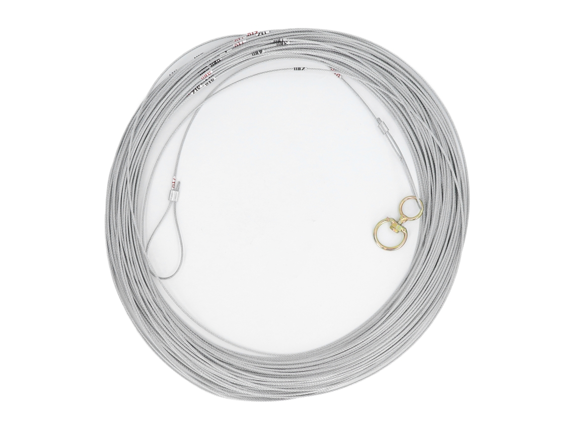 Cable De Acero Para Medición De Pozos Profundos Con Escala No Retráctil, 70 M, Portátil Para Construcción.