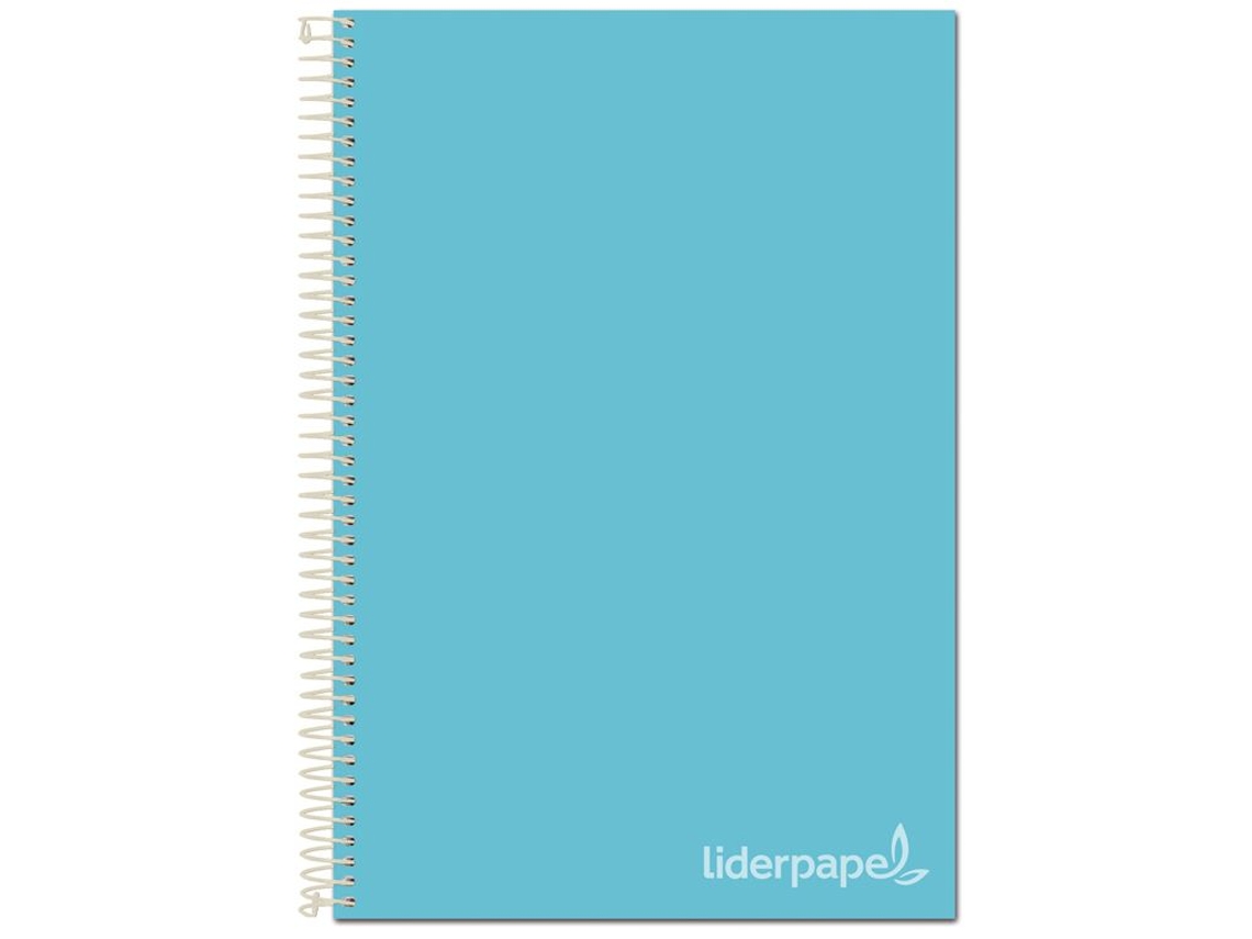 Cuaderno LIDERPAPEL Jolly Séries 140h de 75g/m² Azul (A4)