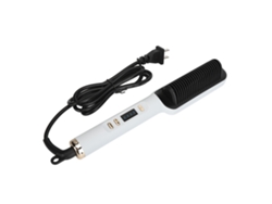 Peine Alisador De Cabello 2 En 1 Con Iones Negativos Para Cabello Liso Y Rizado.