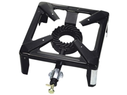 Hornillo gas papillon 4 pies 30x30x16 (alt.) cm.
