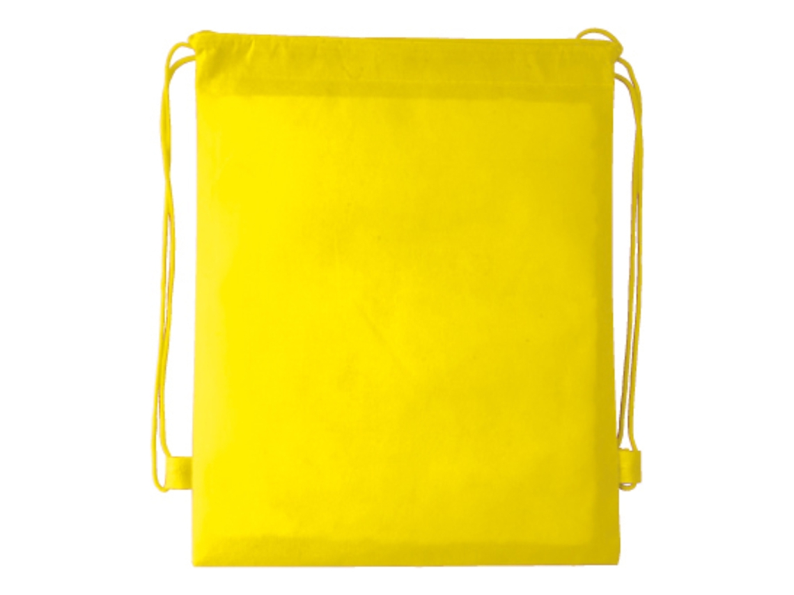Pacote Com 100 Mochilas/mochilas/bolsas Ecológicas Amarelas 33x40vayotoy