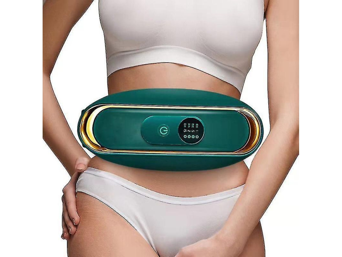 Dispositivo Vibratorio Reductor De Grasa Vzg Con Compresión Caliente Y Modos Automáticos Para Uso Doméstico Femenino.