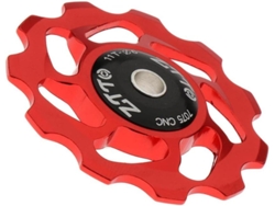 Polea De Rueda Cerámica Harilla, Trasera Bicicleta, Ligera, Aluminio, Rodamiento Duradero, Funcionamiento