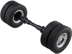 Neumáticos De Goma Sin Eje Para Camión Rc 1/14 - 770s 3363 Fh16 Man Diy