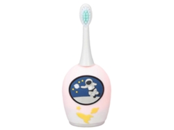 Cepillo de dientes eléctrico en forma de U, fabricado en silicona suave, resistente al agua IPX7, con cepillado automático de 360° para niños, color blanco. GOKOCO
