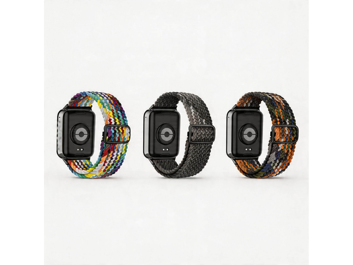 Pulsera Ajustable De Tela De Nailon Para Xiaomi Smart Band 9 Pro / Band 8 Pro, Digitallab 3 Piezas