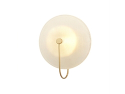 Luz Parede, Arandelas Parede Led Criativas Pós-modernas Vidro Sala Jantar Sala Arandela Parede Simples Cabeceira Nórdica Quarto Corredor Arandelas Ca