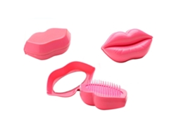 2026-cepillo De Massagem Para Cabeça E Cabelo Antiestático Escova Plástica Redonda Rosa Para Shampoo E Penteado