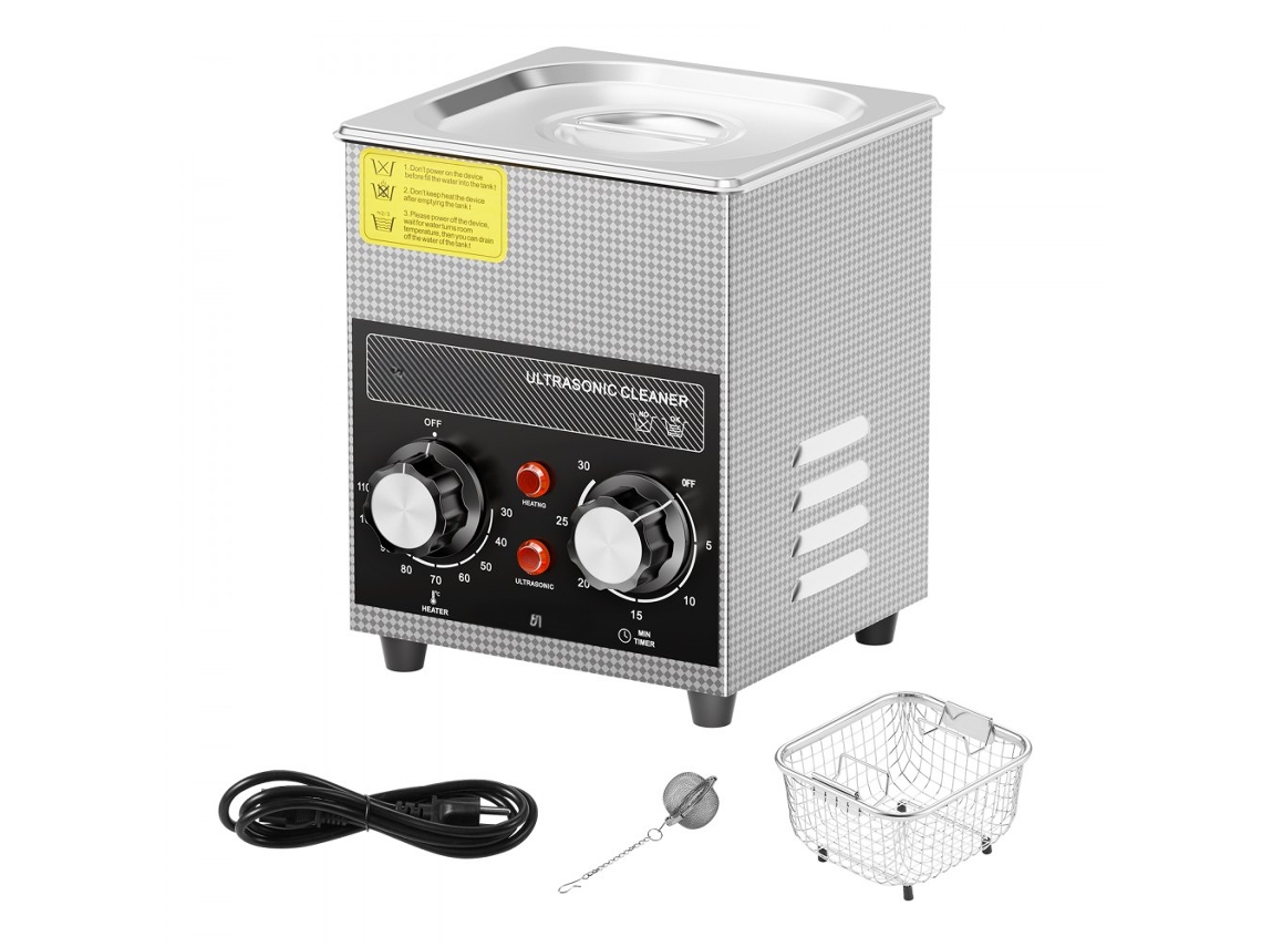 Máquina de limpieza ultrasónica profesional de 3L con calefacción Tekmaquinas