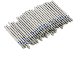 Juego de 50 brocas para uñas con punta de lijado SFUSHOS
