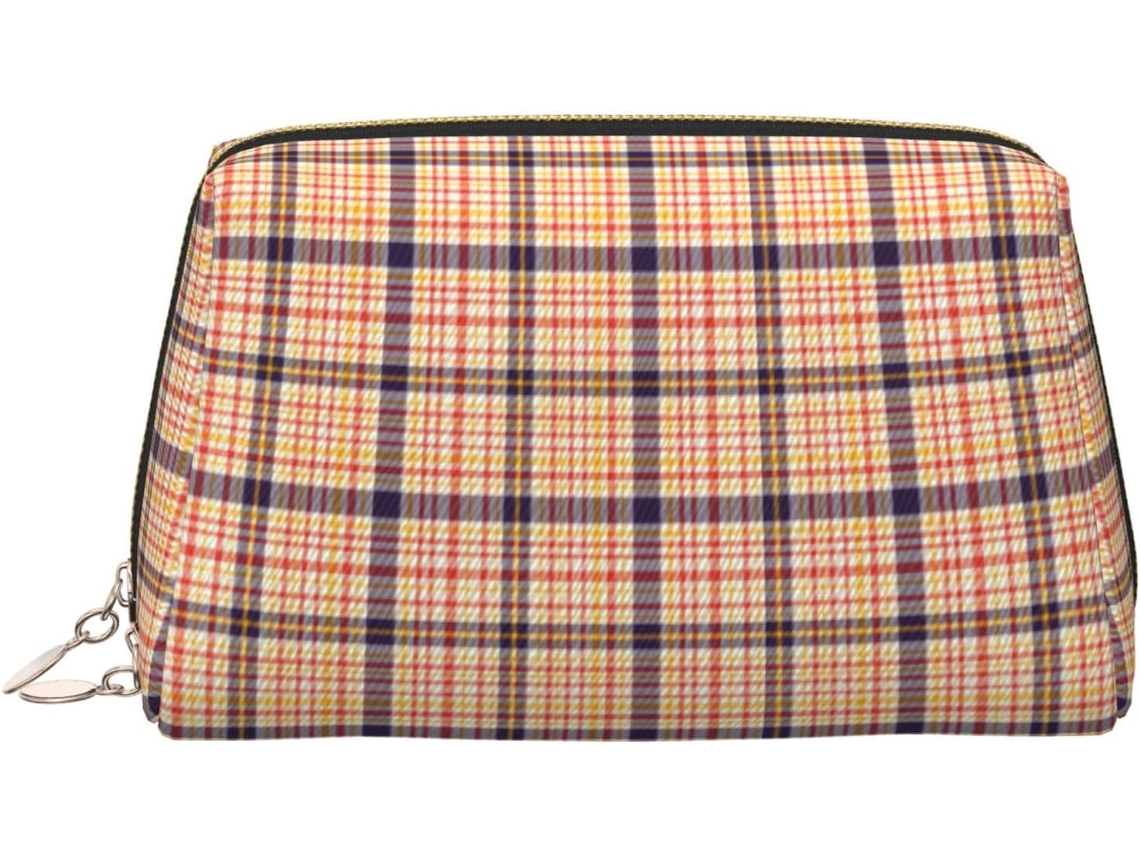 Neceser De Viaje Cuero Organizador Para Mujer Diseño Estampado Vacaciones