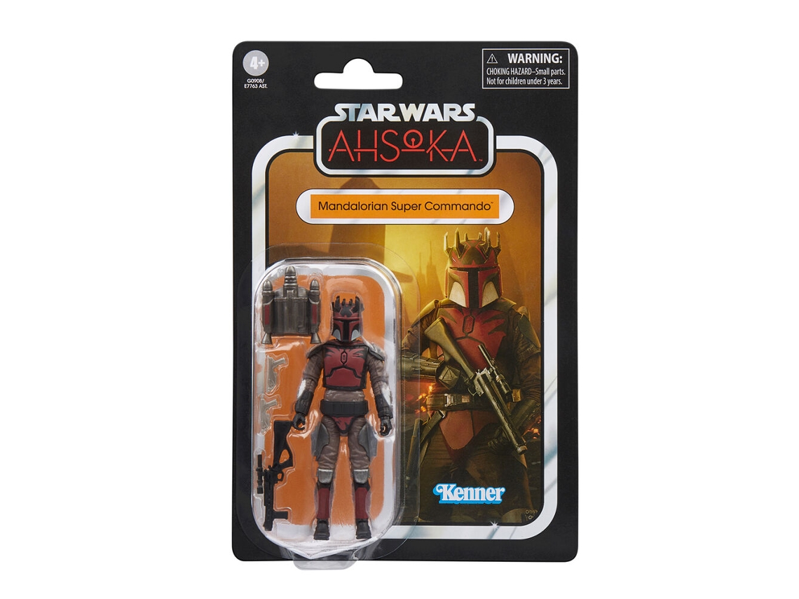 Figura Supercomando Mandaloriano Ashoka de Star Wars, 9,5 cm, Hasbro