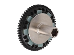 Kit De Rueda Delantera De Acero Con Embrague Deslizante 57t Para Big Rock 1/10 Y Typhon 3s 1/8