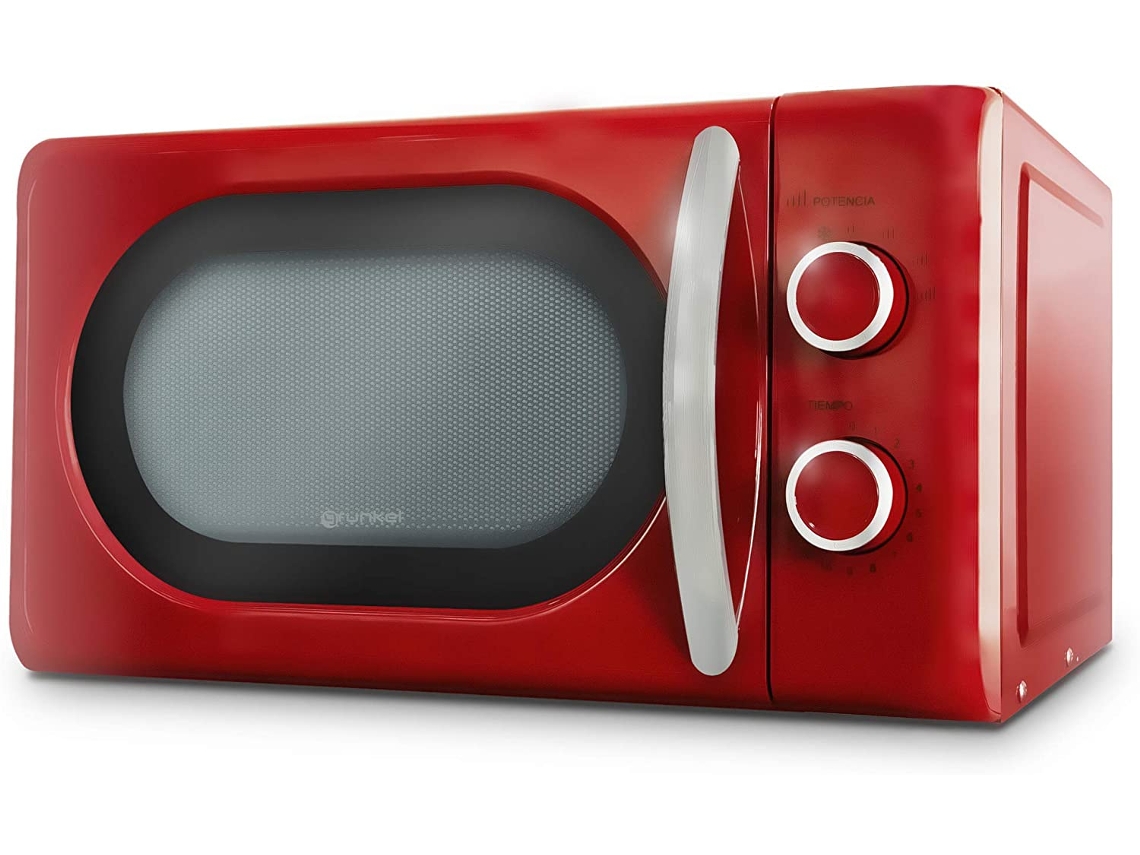 Microondas GRUNKEL MW-20ROJO (20 L - Sin Grill - Rojo)