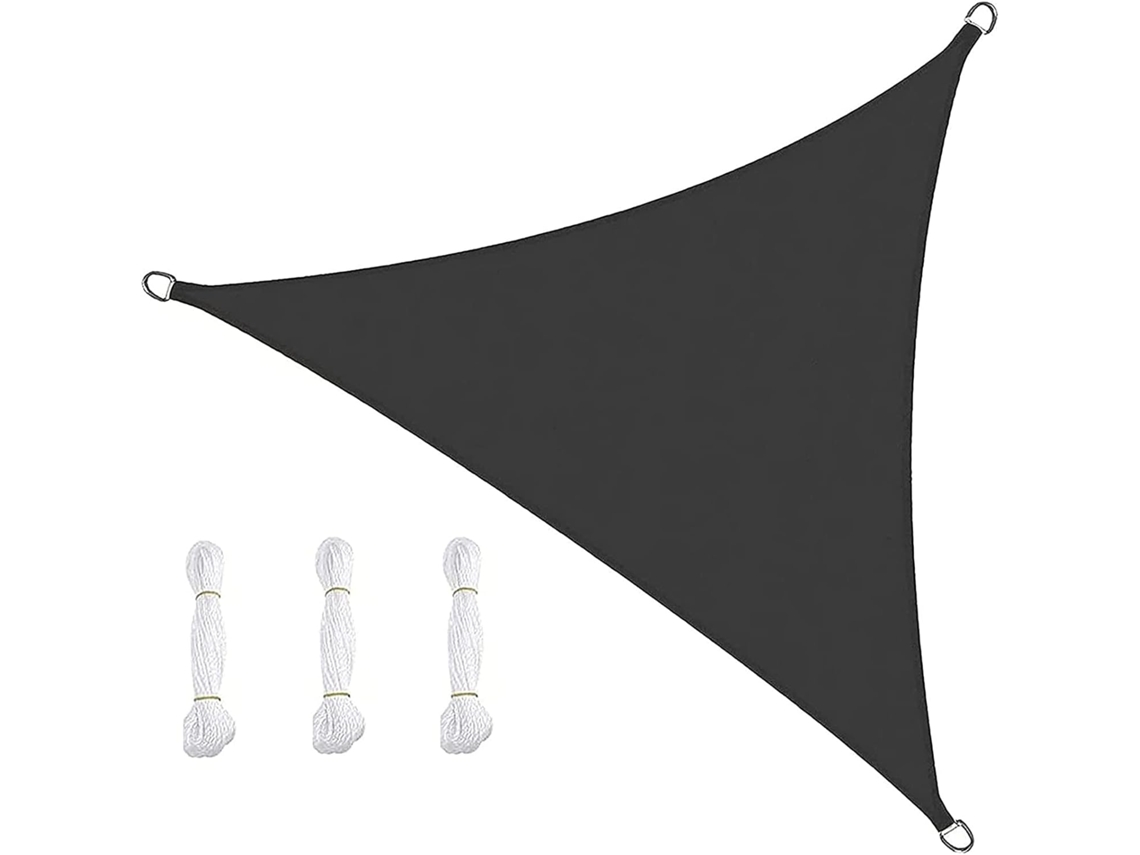 Toldo Triangular Impermeable, Resistente De Poliéster