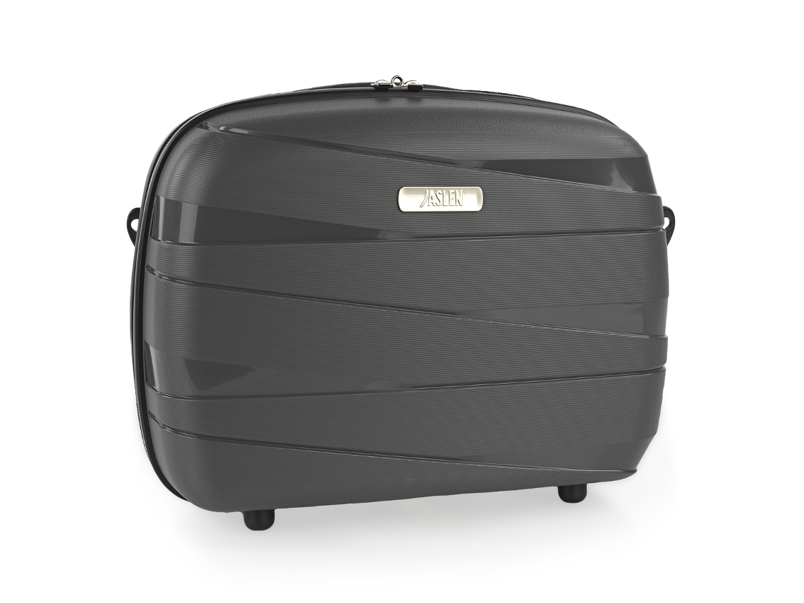 Neceser Viaje Rigido JASLEN Stuttgart marron metalizado (33X27x15 Cm - 12,3L)
