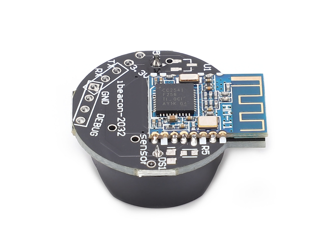 Módulo De Estación Base Bluetooth 4.0 Ble Para Posicionamiento Con Temperatura Y Humedad Compatible Con Wechat