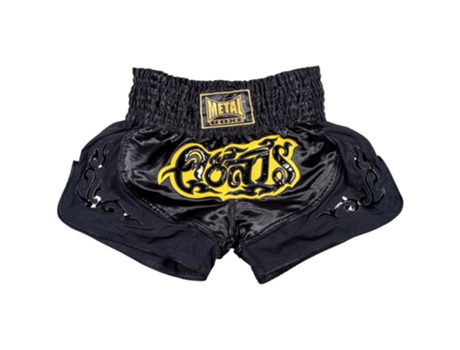 Pantalones Cortos de Boxe Tailandeses Metal Boxe Lumpunee (Tam: L)