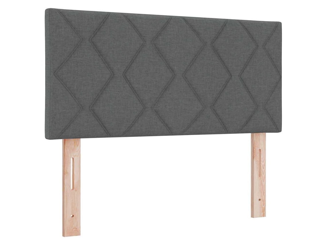 Cabecero Gris Oscuro 90 cm Piel Sintética EXCLUSIVA MAISON