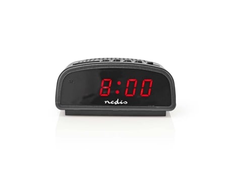 Reloj despertador digital NEDIS Cldk008Bk