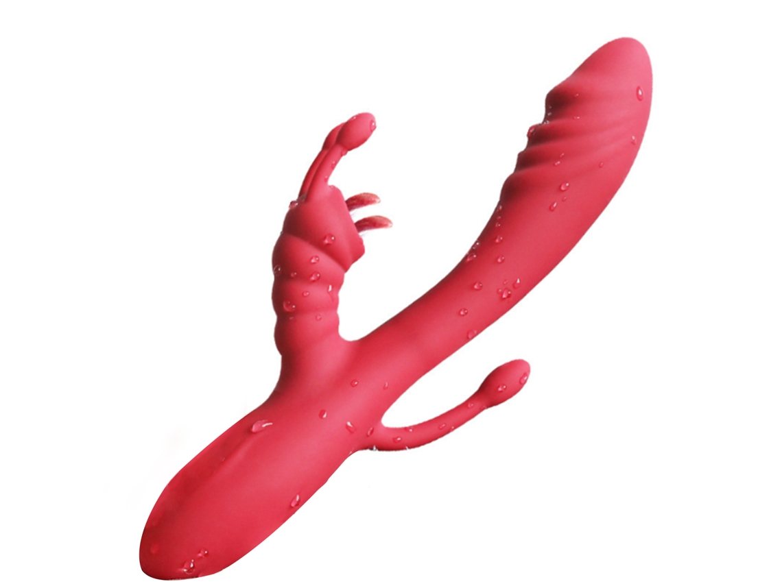 Vibrador Silicona Mujer 12 Frecuencias Masajeador Vibracion Juguete Sexual